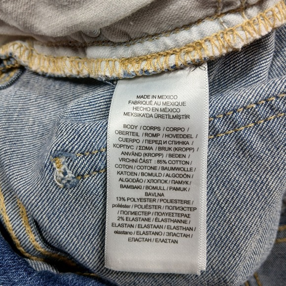 Lauren Ralph Lauren Jeans Women's 16 Blue Stretch Denim Mid Rise - Picture 7 of 11